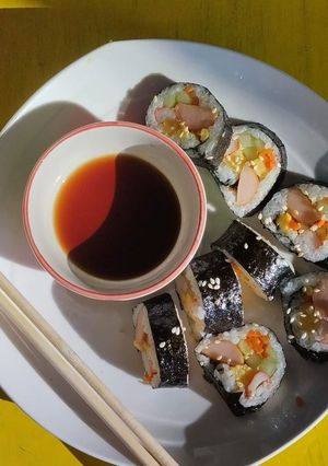 รูปของ คิมบับ 🍙🇰🇷