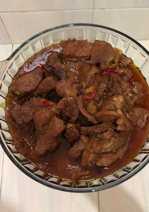 Foto resep Bistik daging 🥩🥩Persiapan buat makan sahur😁