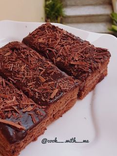 صورة لوصفة كيكة شوكولاته خفيفة