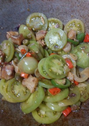 Foto resep Tumis asin jambal roti cabe ijo