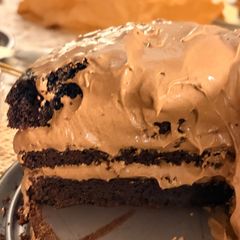 A picture of Moist Chocolate Cake.