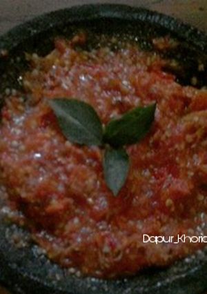 Foto resep Sambal Tomat Ekstra Pedas