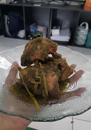 Foto resep Ayam goreng cabe hijau