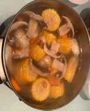 Sopa de Frango com Milho