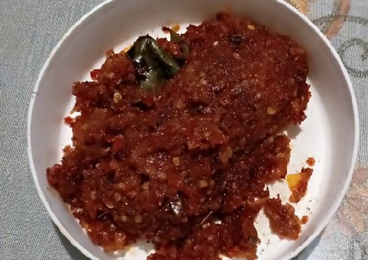 Resep Sambal Roa 🌶🌶🌶, Lezat Sekali