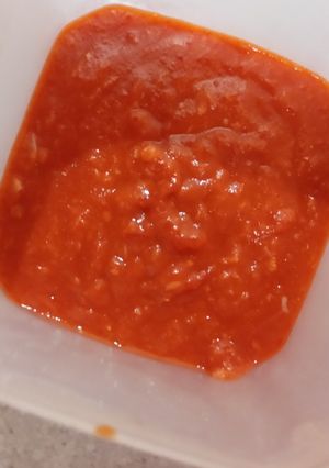 Foto resep Saos tomat pedas ala homemade