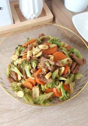 Foto resep Daging Sapi Oseng sayur