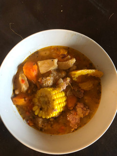 Una foto de Guiso de mondongo y carne🥩🍖🥘 mini