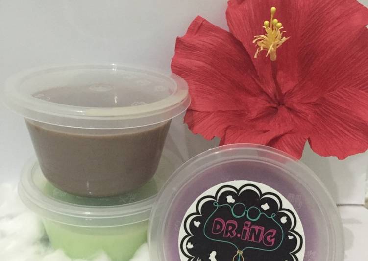 Cara mengolah Silky pudding ala puyo nikmat