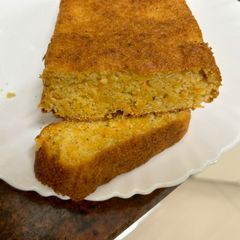 A picture of Easiest Eggless carrot cake.