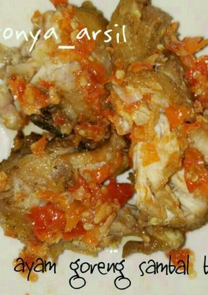 Foto resep Ayam goreng sambal bawang