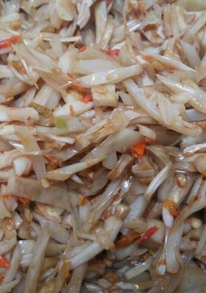 Foto resep Oseng sayur nangka extra pedas