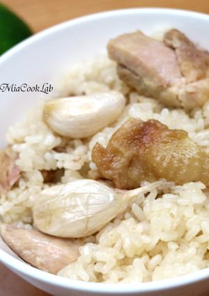 麻油蒜頭雞飯 的食譜成品照片