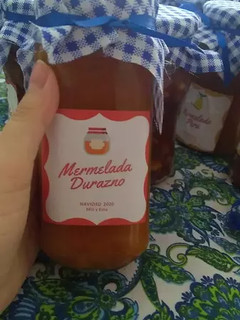 Una foto de Mermelada de durazno