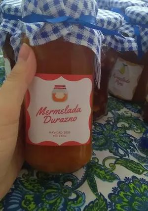 Una foto de Mermelada de durazno