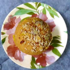Besan laddu A picture of Besan laddu.