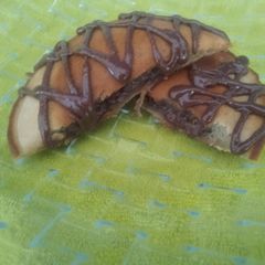A picture of Stuffed Banana Nutella Pancakes.