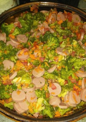 Una foto de Ceviche de salchicha