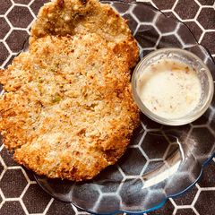 A picture of Tapioca Flour and Potato Paratha for Navaratri.