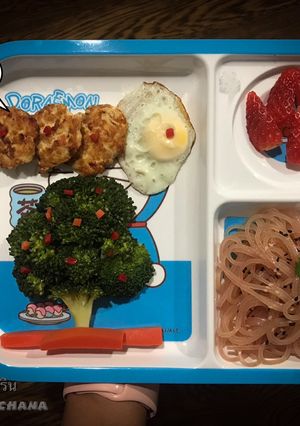 รูปของ สปาเก็ตตี้หมูสับทรงเครื่อง(เมนูเด็กBLW)