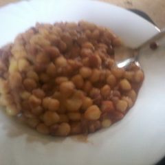 A picture of Githeri with viazi.