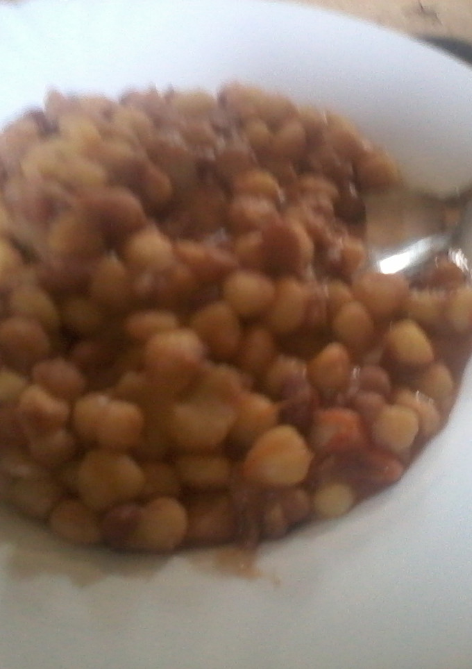 A picture of Githeri with viazi.