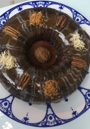 صورة لوصفة كيكة التمر بالتوفي