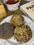 Bollitos de Sarraceno y Quinoa Activados, con Calabacín !!!!! Sin gluten !!!!