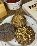 Bollitos de Sarraceno y Quinoa Activados, con Calabacín !!!!! Sin gluten !!!!