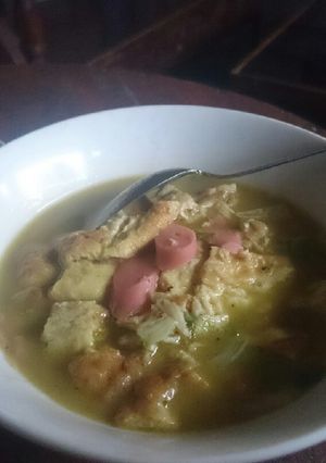 Foto resep Telur Dadar Lombok Ijo Kuah