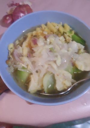 Foto resep Mie kuah soto plus sayur