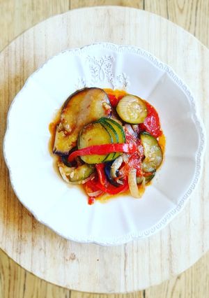 Une photo de La ratatouille de papa