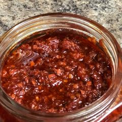 Schezwan Sauce A picture of Schezwan Sauce.