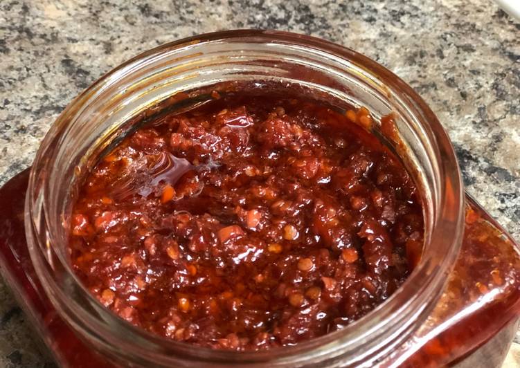 Recipe of Speedy Schezwan Sauce