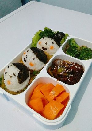 Foto resep Kawai bento uyu 🍱🍙