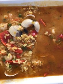 Una foto de Arroz caldoso Thermomix para 2