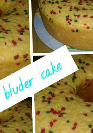 Foto resep Bluder cake atau bolu jadul