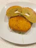 Falafel rellenos con queso