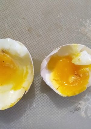 Foto resep Telur Rebus Setengah Matang