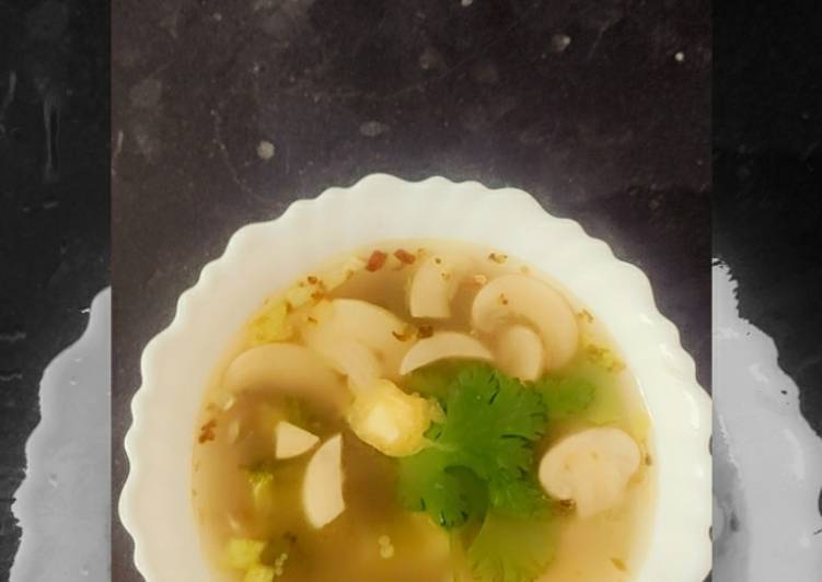 The Secret of Successful Veg clear soup