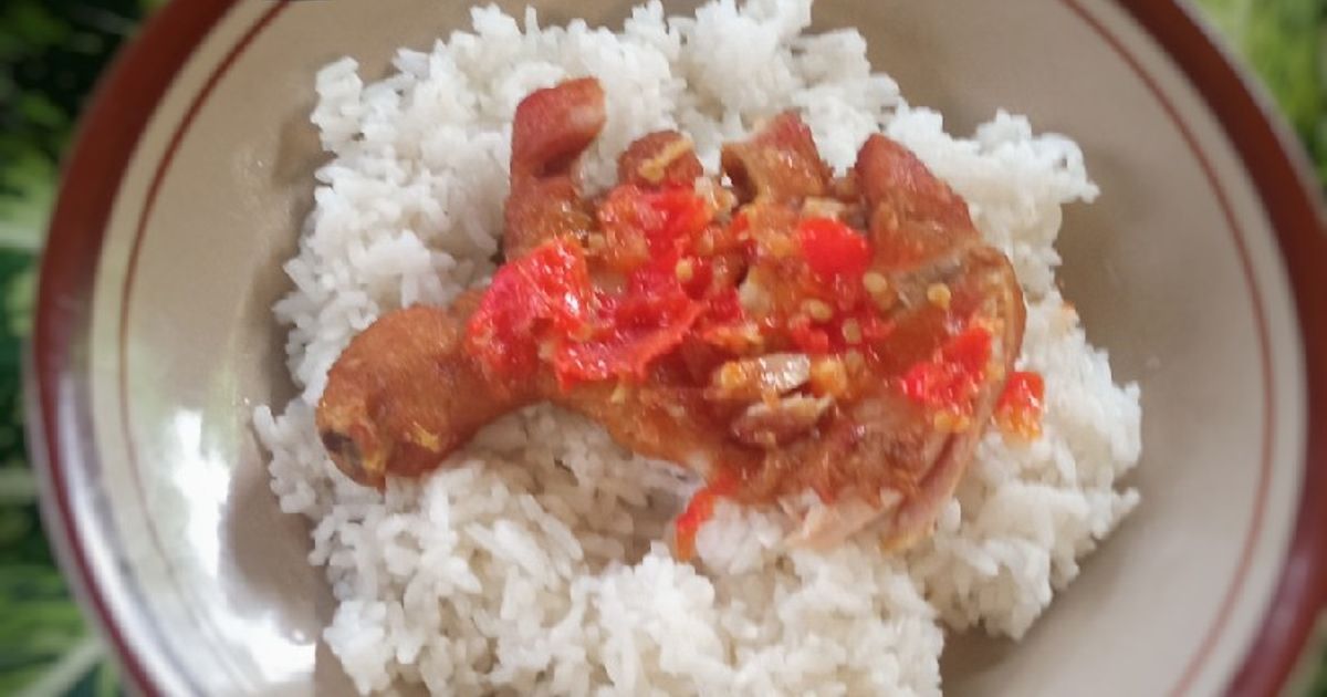 #116 Ayam Penyet Sambal Bawang