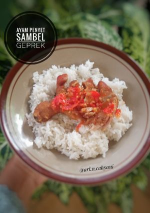 Foto resep #116 Ayam Penyet Sambal Bawang