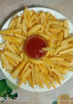 পটেটো ফ্রাই (Potato fry recipe in Bengali) রেসিপির প্রধান ছবি