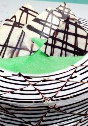 A picture of Zebra cake.