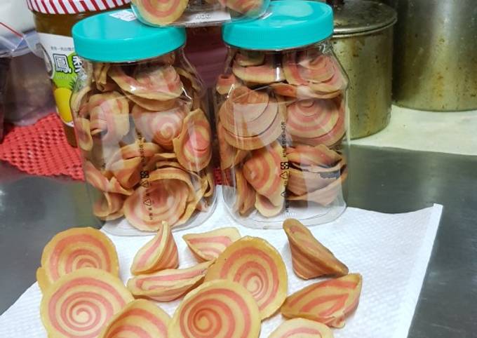 Cara Buat Kue kuping gajah renyah Yang Mudah