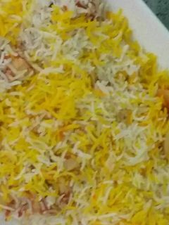 صورة لوصفة برياني الدجاج على طريقتي