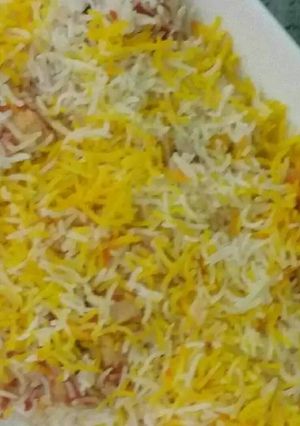 صورة لوصفة برياني الدجاج على طريقتي