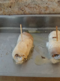 Una foto de Popietas de lomo y boletus