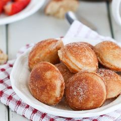 A picture of Vitumbua(Coconut Rice Pancakes).