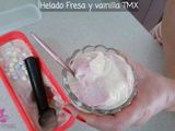 Helado de Vainilla y Fresa TMX